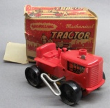 Marx Wind up Diesel Tractor w/ box