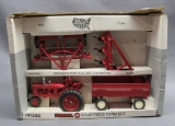 Ertl Farmall 4 Piece Farm Set in box 1991
