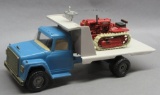 Ertl Trans Star Tilt Bed Hauler Truck- Blue Cab