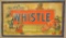 Large Embossed SST Whistle Soda Pop Sign