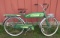 Western Flyer Green Two-Tone Dealer Award Bike