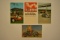 Lot Of 4 Harley-Davidson Dealer Promo Postcards