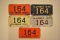 1948-1952 Illinois Motorcycle License Plates