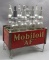 Mobiloil AF 8 Bottle Carrier Rack/Bottles/Spouts