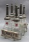 Mobiloil Lubrite 6 Bottle Carrier w/Bottles/Spouts