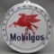 Mobilgas Thermometer- Modern, Plastic face