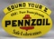 Pennzoil Sound your Z Die Cut sign