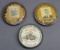 Lot of 3 IHC Deering Employee badges & Game