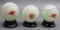 Lot of Glass Baseball Advertising Banks- Mobil, Es