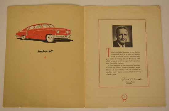 1947 Tucker Corporation Annual Report