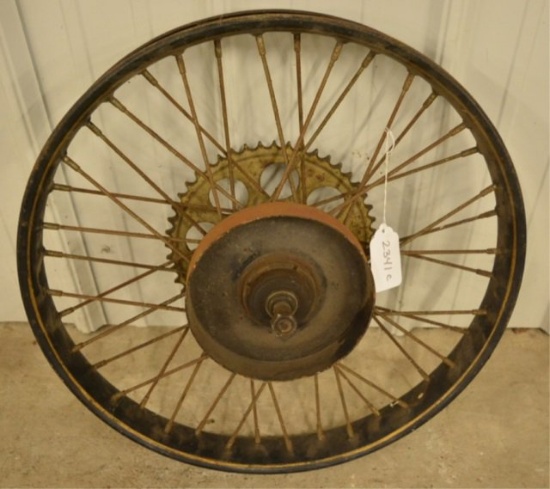 Early Harley Davidson JD Rim