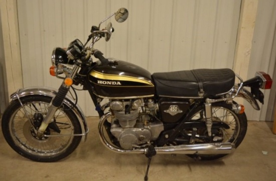 1973 Honda CB 450 Motorcycle