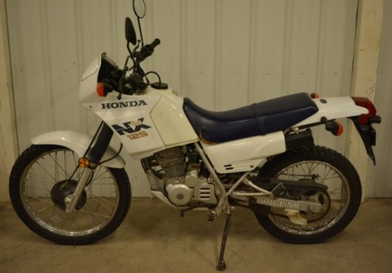 1988 Honda NX 125 Motorcycle