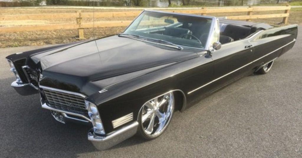 1967 Cadillac Triple Black Convertible