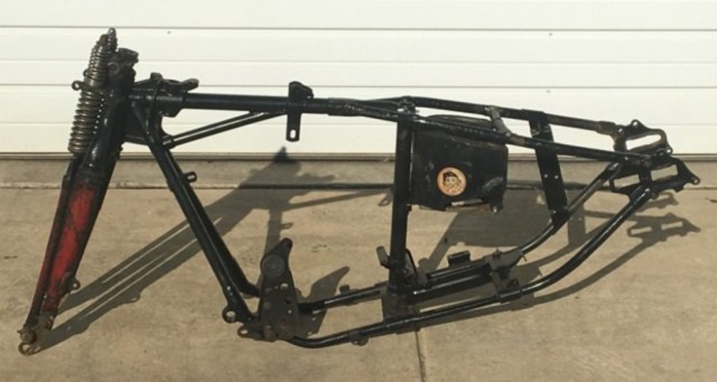 Vintage Knucklehead Frame and Springer Forks