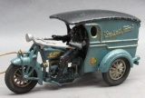 '32 Hubley Say it with Flowers Delivery Motorcycle