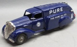 1930s Metalcraft Pure Oil Tanker Truck- Restored