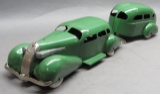 1936 Wyandotte LaSalle & Travel Trailer