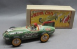 1950s Yonezawa Atom Race Car with box