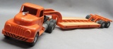 All American Toy Co Low-Boy Semi Truck & Trailer