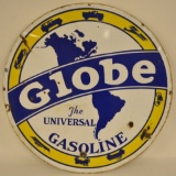 DSP Globe The Universal Gasoline Advertising Sign