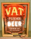 Vat Pilsner Beer Neon Advertising Sign