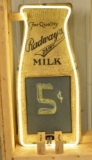 Radway's Dairy Milk Neon Chalkboard Sign