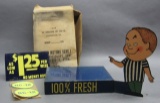 Delco Battery Store Display w/Orig Box, Decals