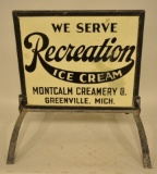 DSP Recreation Ice Cream Framed Curb Sign