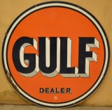 Large DSP Gulf Dealer Advertising Sign