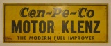 SST Cen-Pe-Co Motor Klenz Advertising Sign