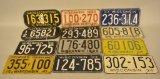 1932-1946 Wisconsin License Plates
