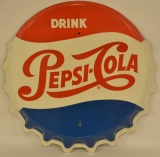 SST Pepsi-Cola Cap Advertising Sign
