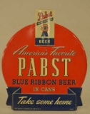 SST Embossed Pabst Blue Ribbon Standee
