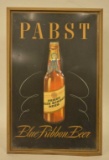 SST Embossed Pabst Blue Ribbon Standee