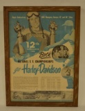 1950 Harley-Davidson T.T. Championship Poster