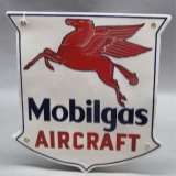 Restored Mobilgas Aircraft PPP Pump Plate