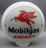 Mobilgas Aircraft Milkglass body- Reproduction len