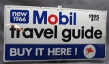 Mobil Travel Guide Map Sign- 1966-$1.95