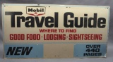 Mobil Travel Guide  Cardboard Sign- Printed