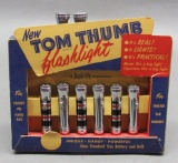 Tom Thumb Flashlight NOS Counter Display Sales