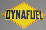 Dynafuel Sunoco Die Cut PPP Pump Plate Sign