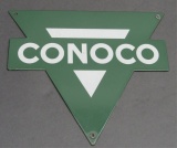 Conoco Die Cut PPP Pump Plate- Green/white