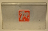 Vintage Aluminum 7-Up Picnic Cooler