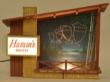 Hamm's Beer Moon To Moon Starry Skies Sign