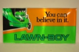 SST Large Lawn-Boy Embossed Advertising Sign