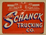 SSP John Schanck Trucking Co. Advertising Sign