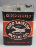 Aero Eastern Motor Oil 2 Gallon Motor Oil Can