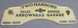 International Trucks License Plate Topper- Two Har