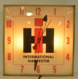 International Harvester Lighted Advertising Clock